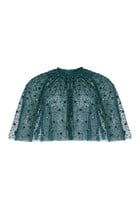 Maybelle Sequin Short Cape